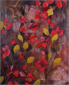 Erika Vala Limited Edition Giclee on Paper : " Rose Picture "