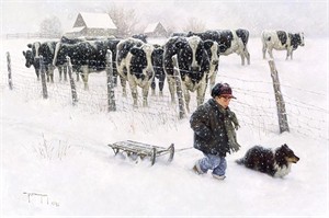 Robert Duncan Limited Edition Giclee on Canvas: