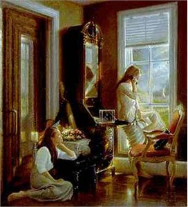 Robert Olson Limited Edition Print: "The Letter"