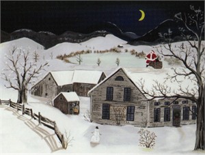 Will Moses Handsigned and Numbered Limited Edition Serigraph on Paper: "Caught"