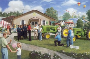 Charles Freitag Hand Signed and Numbered Limited Edition Print: "A Proud Tradition"