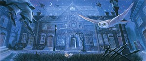 Mary GrandPr� Handsigned and Numbered Limited Edition Fine Art Giclee :"Number 12 Grimmauld Place - The Harry Potter Book Cover Art Series"