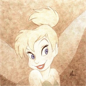 Mike Kupka Hand Signed and Numbered Limited Edition Giclee on Canvas:"Tink"