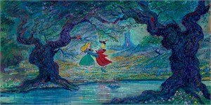 Harrison Ellenshaw Hand Embellished Limited Edition Giclee on Canvas: "Only In My Dreams"