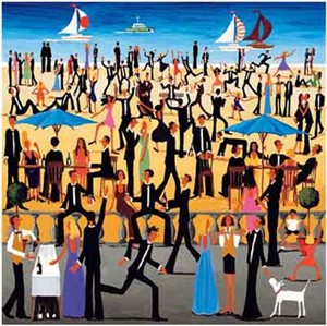 Louise Braithwaite Handsigned and Numbered Limited Edition :"Black Tie"