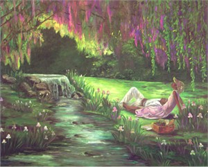 Consuelo Gamboa Hand Signed and Numbered Limited Edition Giclee: "Romance"