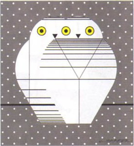 Charley Harper Limited Edition Lithograph:"Twowles"