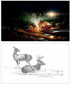 Terry Redlin Limited Edition Print: "Campfire Tales"