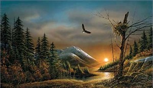 Terry Redlin AP Limited Edition Print: "Flying Free"