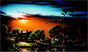 Terry Redlin Limited Edition Print:"Lazy Afternoon"