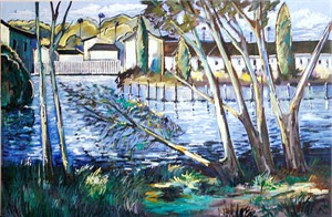 Gaspar Cunha Open Edition Giclee on Canvas:"Reaching to the Waters"