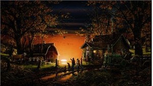 Terry Redlin AP Limited Edition Print:"Morning Suprise"