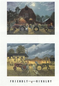 Dave Barnhouse Open Edition Print:"Friendly Rivalry"