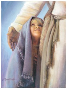 Jay Bryant Ward Handsigned & Numbered Limited Edition Print:"Under His Wing"