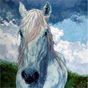 Dominik Modlinski Hand Signed and Numbered Limited Edition Giclee Canvas:" Free Spirit "