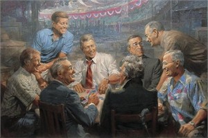 Andy Thomas Handsigned and Numbered Limited Edition: "True Blues - Democratic  Presidents"
