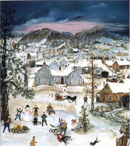 Will Moses Handsigned & Numbered Limited Edition Serigraph:"Frosty Air "
